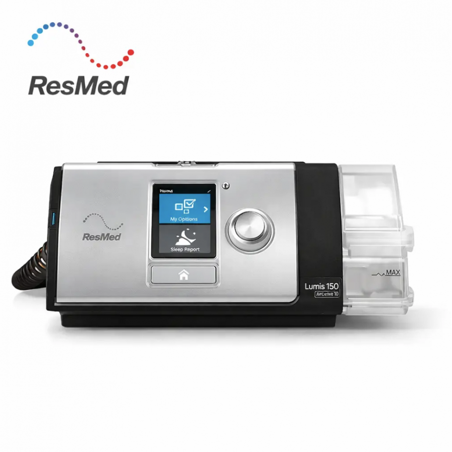 ResMed Lumis 150 ST Nemlendiricili F20 Maskeli BiPAP Solunum Cihazı