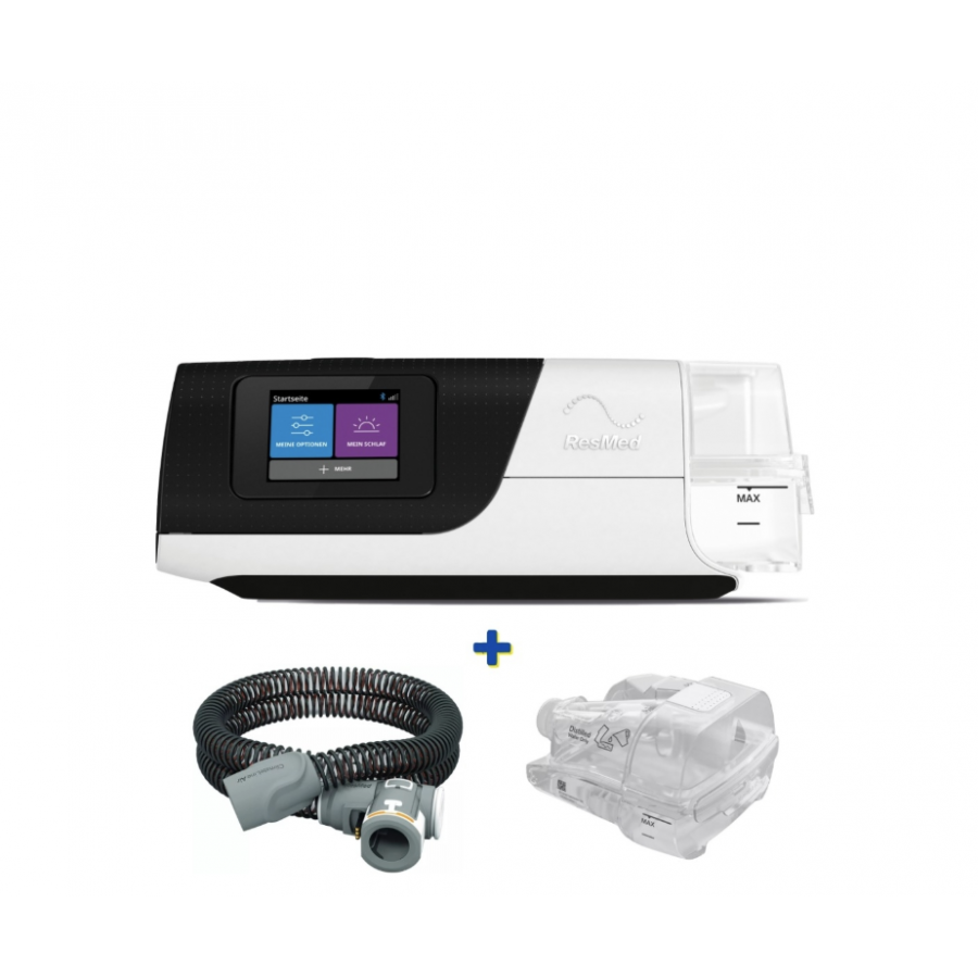 ResMed AirSense 11 AutoSet Nemlendiricili N20 Maskeli Otomatik CPAP Cihazı