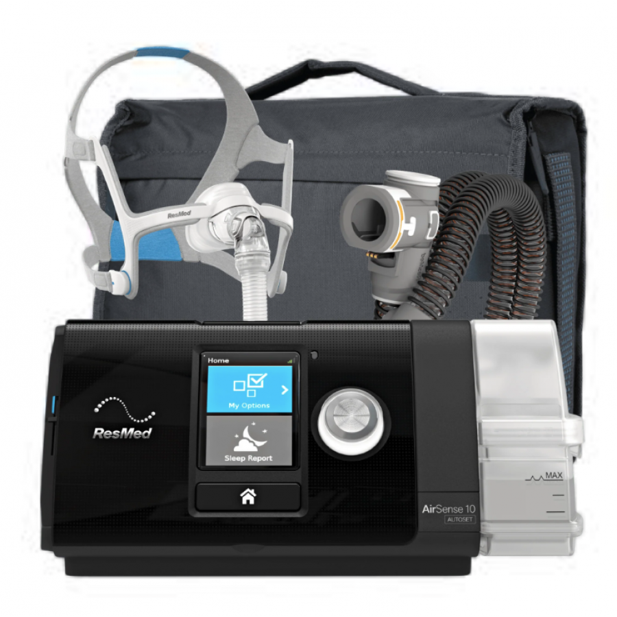 AirSense 10 Elite Nemlendiricili N20 Maskeli CPAP Uyku Apnesi Cihazı