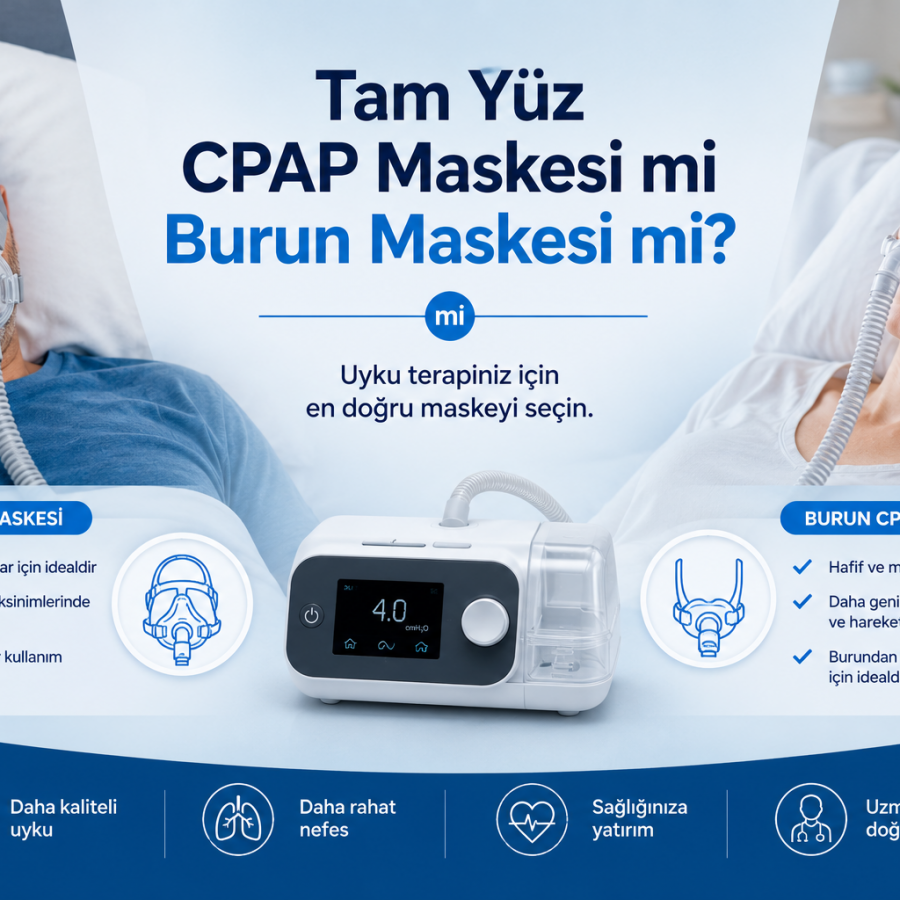 Tam Yüz CPAP Maskesi mi Burun Maskesi mi?