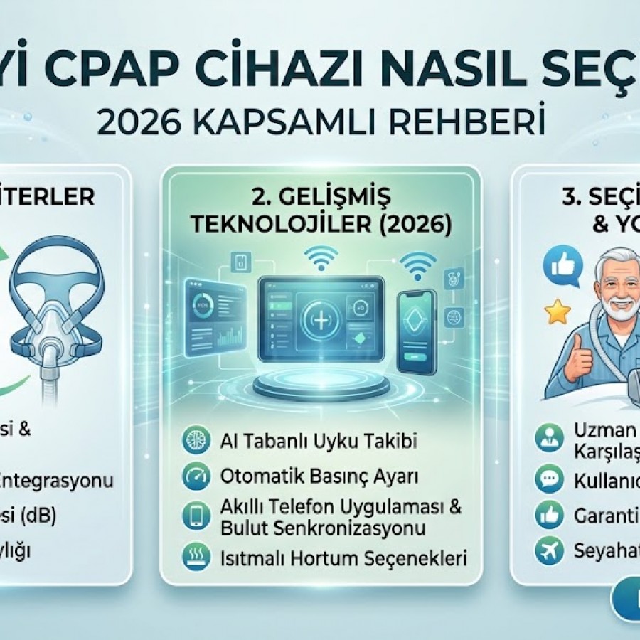 En İyi CPAP Cihazı Nasıl Seçilir? 2026 Rehberi