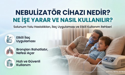 Nebulizatör Nedir? Ne İşe Yarar ve Nasıl Kullanılır?