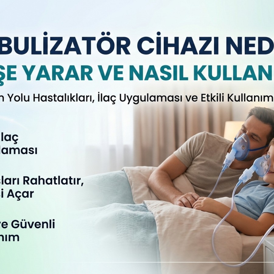 Nebulizatör Nedir? Ne İşe Yarar ve Nasıl Kullanılır? Nebulizatör Nedir? Ne İşe Yarar ve Nasıl Kullanılır?