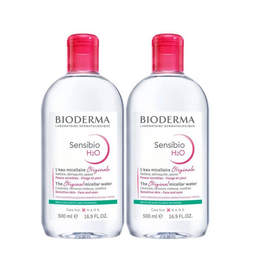 Bioderma Sensibio H2O Temizleme Suyu 500 ml İkiz Set 