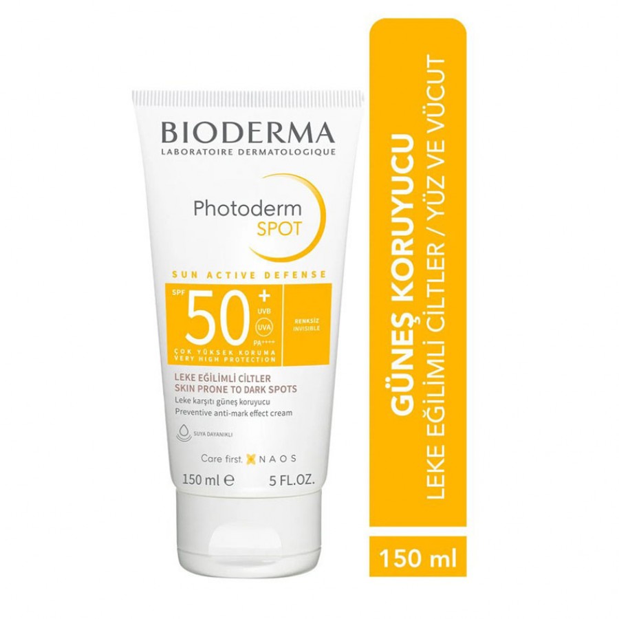 Bioderma Photoderm SPOT SPF50+ Cream Renksiz Güneş Kremi 150 ml