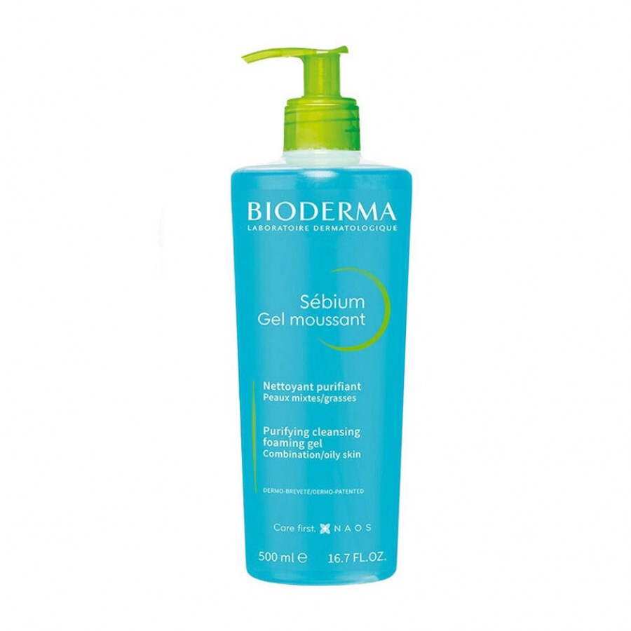 Bioderma Sebium Foaming Gel Yüz Temizleme Jeli 500 ml